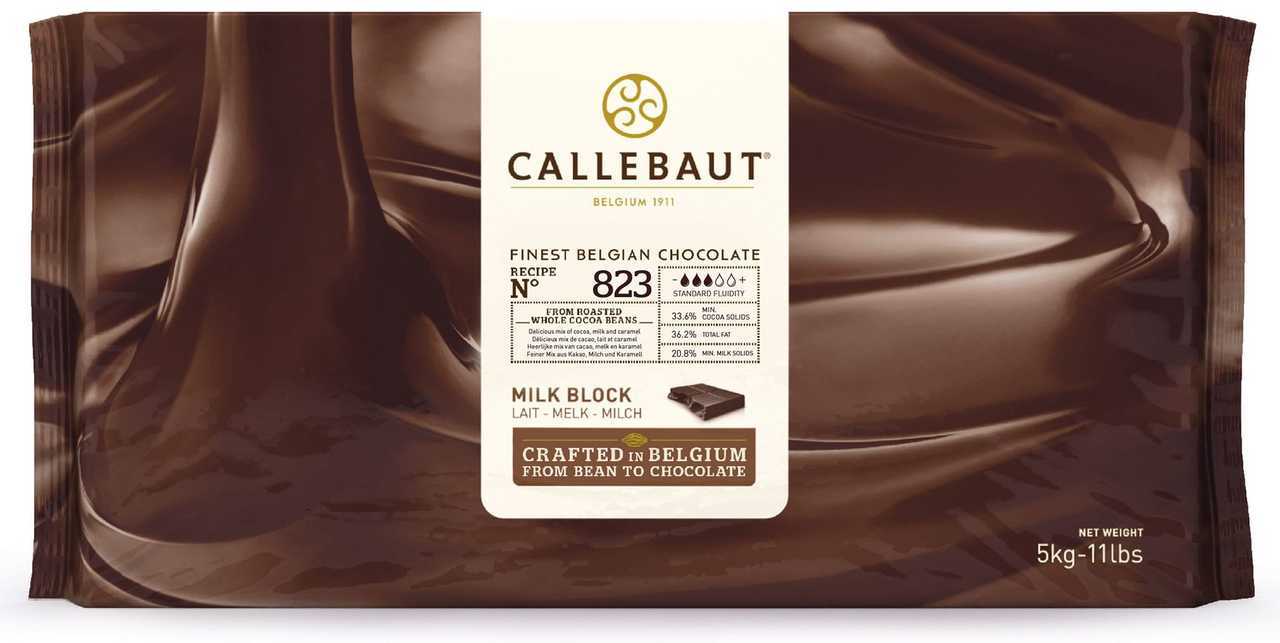 Callebaut Kuvertür Sütlü Blok Recipe N° 823 5 Kilo (5 Adet)