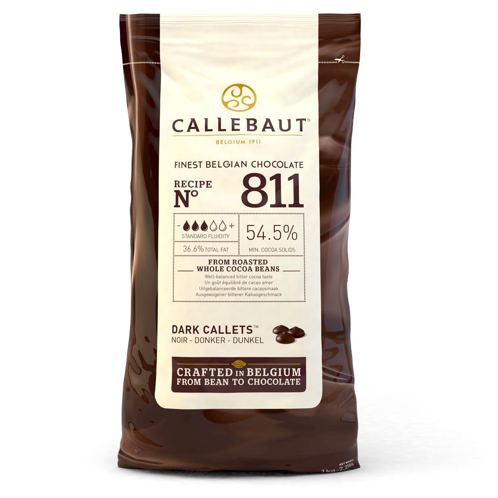 Callebaut Kuvertür Bitter Drop Recipe N° 811 10 Kilo (2 Adet)