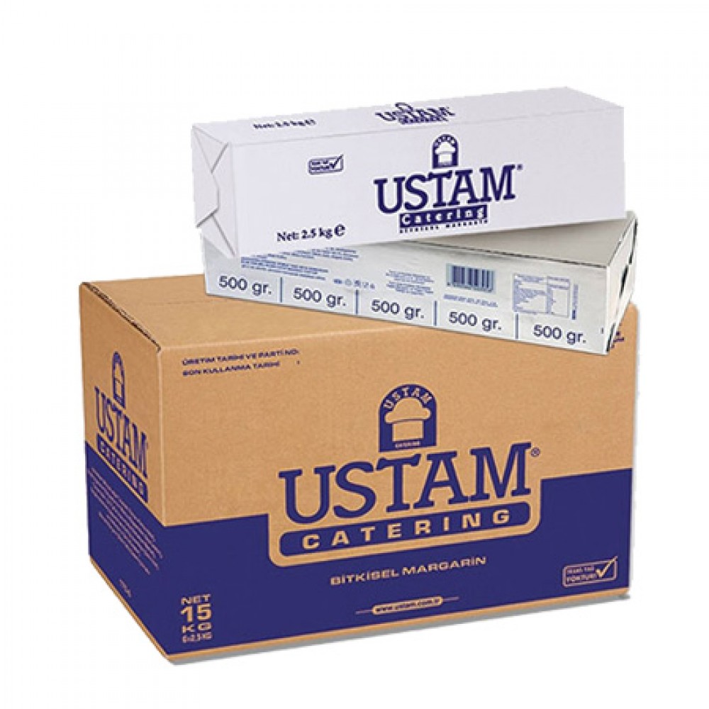Ustam Catering Margarin 2,5 Kilo (6 Adet)