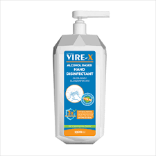 Vire-X Antibakteriyel Dezenfektan Pompalı 1 Litre (12 Adet)